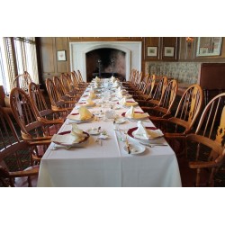 Nappe rectangulaire en lin